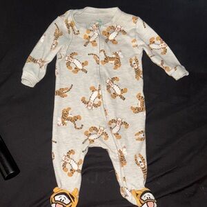 Winnie the poohs Tigger Print Kids One Piece